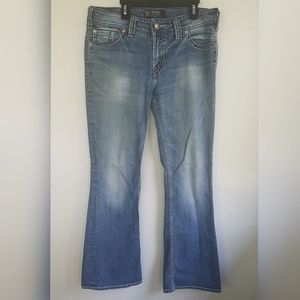Silver Jeans Medium Wash Suki Surplus